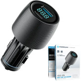 شارژر فندکی 2 پورت 83 وات خرید شارژر فندکی پاورولوژی PCCSR020C با ضمانت اصالتPCCSR020اصل