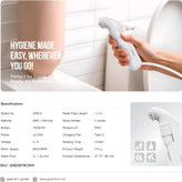 پورت شارژ USB و بدنه خودشور پرتابل گرین لاین Bidet Pro