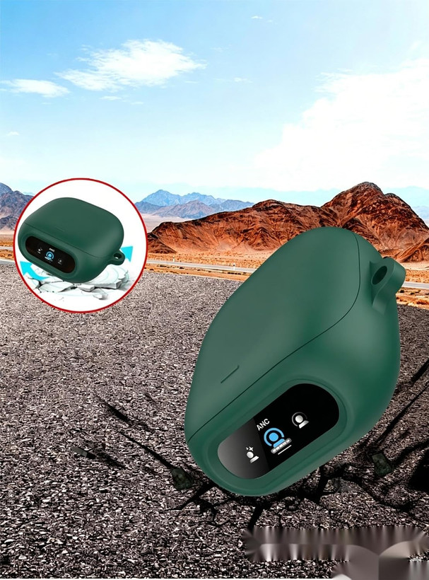نمایی از ضخامت استاندارد و عدم لغزش کاور کیس Soundcore Liberty 5 Pro