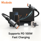 درگاه تایپ سی کابل شارژ و ماساژور Mcdodo