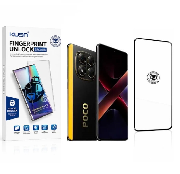 بسته‌بندی گلس اورجینال KUSA مخصوص شیائومی Poco X7