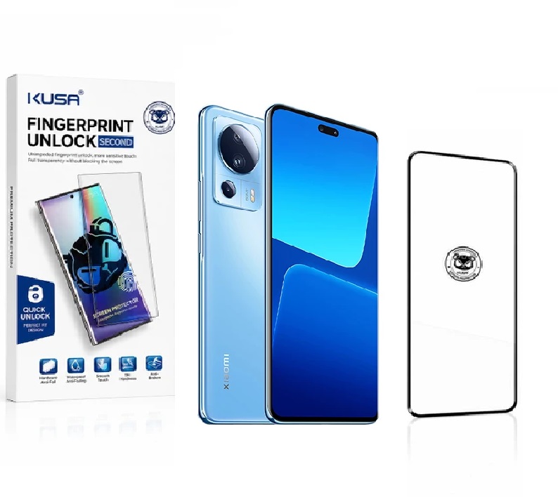 بستهبندی گلس اورجینال KUSA مخصوص شیائومی Mi 13 Lite