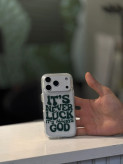 قاب موبایل شفاف تایپوگرافی 3D Good Vibes | طراحی مینیمال و فانتزی| مناسب آیفون iPhone 11 تا 17 Pro Max