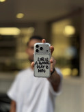 قاب آیفون LIFE IS A GAME شفاف پشت طلق | مناسب آیفون iPhone xتا 17 Pro Max