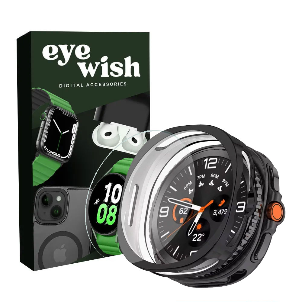 کاور گس دار آی ویش مدل Degree bumper مناسب برای ساعت هوشمند سامسونگ گلکسی واچ 9 اولترا 2/ Galaxy watch 9 ultra2