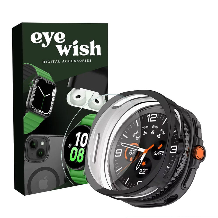 کاور گس دار آی ویش مدل Degree bumper مناسب برای ساعت هوشمند سامسونگ گلکسی واچ 9 اولترا 2/ Galaxy watch 9 ultra2