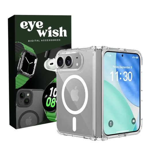 کاور آی ویش مدل clear-gram مناسب برای گوشی موبایل اپل آیفون 18 فولد iphone 18 FOLD