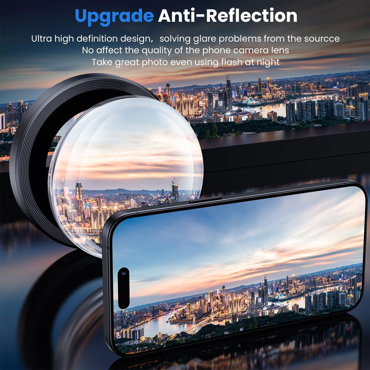 محافظ لنز رینگی آیفون 18 پرو برند میتوبل با نصب آسان iphone 18 pro